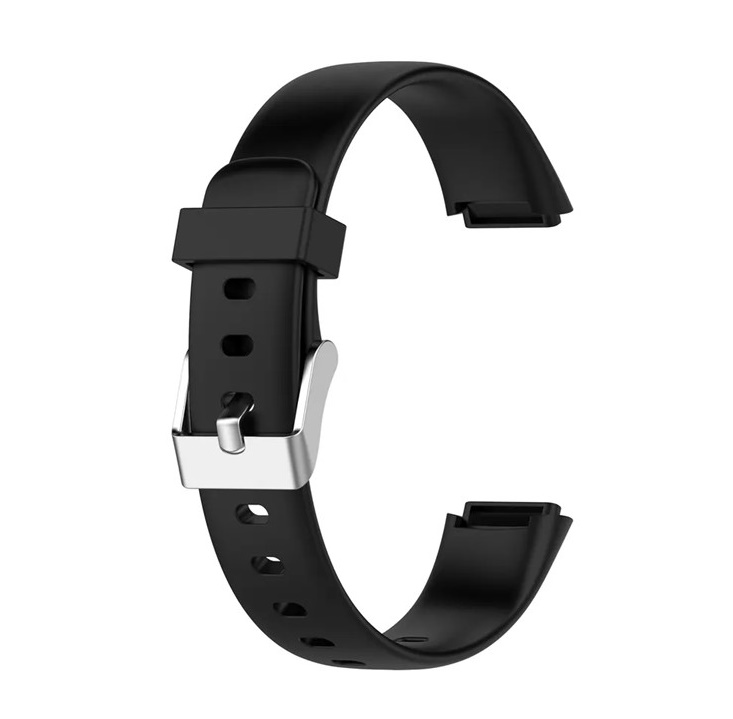 Genérico - Correa Compatible Con Fitbit Luxe 15,4Mm Negro