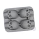 thumbnail image 2 of Skull Ice Cube Modelo De Silicona Fabricante De Bolas Para Bebidas Enfriamiento Festivales De Té Gris, 2 of 3