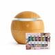 thumbnail image 1 of Pack Humidificador 12 Escencias Aspecto Madera Claro Relajación, 1 of 3