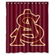 thumbnail image 1 of Cortina de ducha de los Arizona State Sun Devils, juego de cortina de baño con ganchos, tamaño 60 x 72 pulgadas, 1 of 3