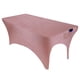 thumbnail image 1 of Funda elástica de terciopelo rosa para camilla de masaje, 1 of 6