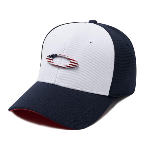 Gorra Oakley Tincan Azul Marino Blanco Talla Grande-X Grande US