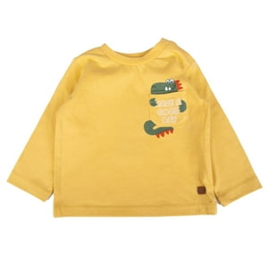 Polera Bebé Niño Amarillo Pillin