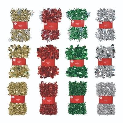 Guirnalda Navideña, Color Surtido, 1 Un  Holiday Time