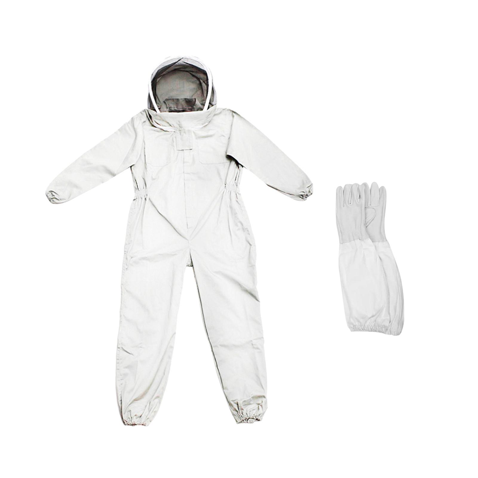 Ioensy - Traje De Protección Contra Abejas, Equipo De Protección, Disfraz De Apicultor, Chaqueta De Apicultura Xxl