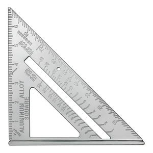 Master Prox - Escuadra Rapida De 7 Pulgadas De Aluminio Macizo
