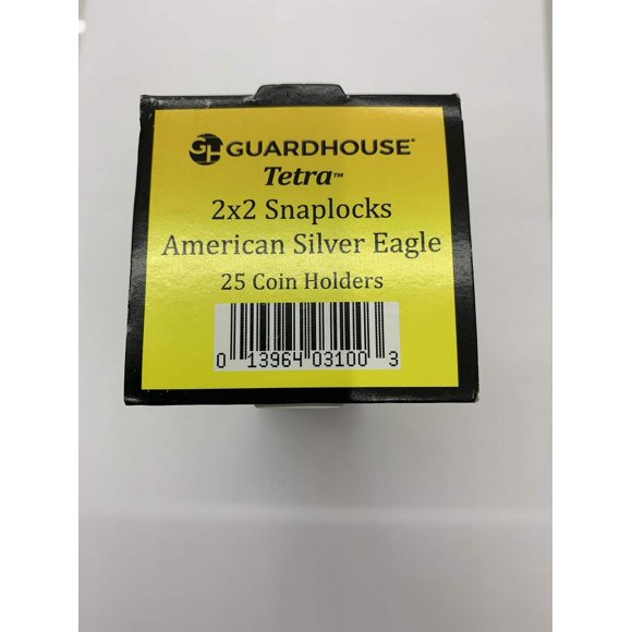 Guardhouse Tetra portamonedas Snaplocks para Silver Eagles