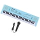 thumbnail image 4 of Teclado De Piano Eléctrico 61 Regalos Clave Instrumento De Juguete Para Espectáculo Al Aire Libre Ense?anza Azul, 4 of 5