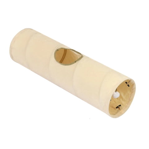 Xusx111 - Túnel Plegable Para Gatos, Juguetes Duraderos Para Mascotas Jugar Con Túnel Con Bola Y Agujero, Para Gatos, Conejos, Gatitos, Cachorros Y Mascotas Pequeñas