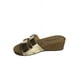 thumbnail image 5 of Sandalia Ecocuero ZAY63 Dorado, 5 of 5