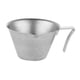 thumbnail image 2 of Taza Medidora De Acero Inoxidable, 3 Oz, Reutilizable, Para Restaurante, Herramientas De Cocina, Barra Plateada Retro, 2 of 3