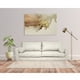 thumbnail image 2 of Sofa Indu 2 Cuerpos Felpa Crema, 2 of 3