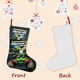 thumbnail image 3 of Monster Jam Tema: Calcetines de Navidad, fino lino blanco para colgar en escaleras y chimenea, decoración navideña para el hogar, regalo de Navidad.54cm×38cm, 3 of 5
