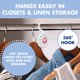 thumbnail image 2 of Absorbedor de Olores Arm & Hammer ClosetMATE Paquete de 4 Blanco, 2 of 7