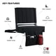 thumbnail image 2 of Nuevo asiento de estadio SPORT BEATS con respaldo de 43 cm, 2 of 8