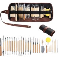 Genérico - Juego De Herramientas De Escultura Para Arcilla 30 Piezas