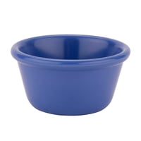 Imahe - Set De 6 Ramekin Melamina Azul 120 Ml