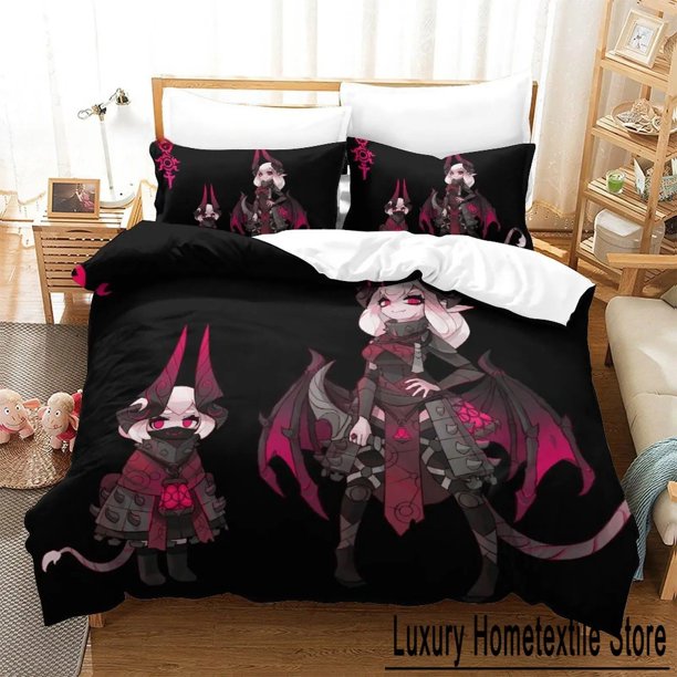 Soulfire Demons Bedding Set Bed Set Adult Kid Bedroom Duvet cover Sets bed sheet set Bed Sheets