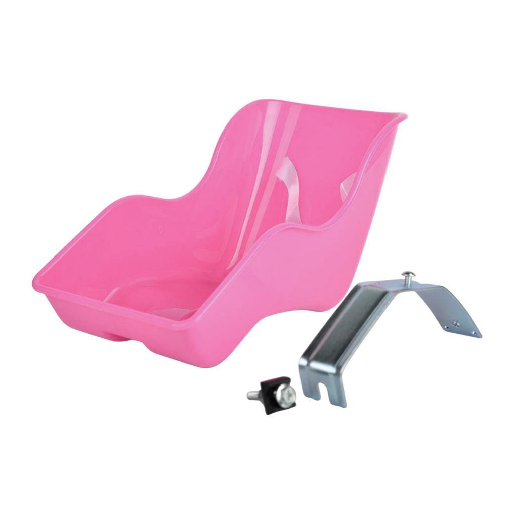 Magideal - Asiento De Bicicleta Para Muñecas Para Niños, Accesorios De Bicicleta Para Niños, Moderno, Práctico, Portátil, Decoración, Regalo, Fácil Instalación,
