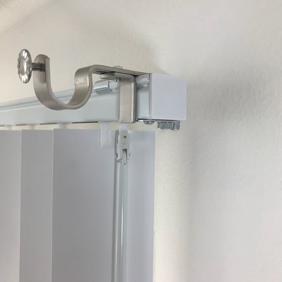 Juego de soportes para cortinas NoNo, montaje exterior, para persianas (3)