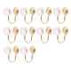 thumbnail image 3 of 10 Uds Clip En Pendientes Convertidores Metal Oreja Clips DIY Para Hombres Niñas Mujeres Oro, 3 of 3