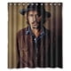 thumbnail image 1 of Cortina de ducha de Johnny Depp, juego de cortinas de baño con ganchos, tamaño 60 x 72 pulgadas, 1 of 3