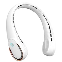 Ventilador De Cuello Frsara A8 Portátil Con Batería De 5200 Mah Para Viento Fuerte