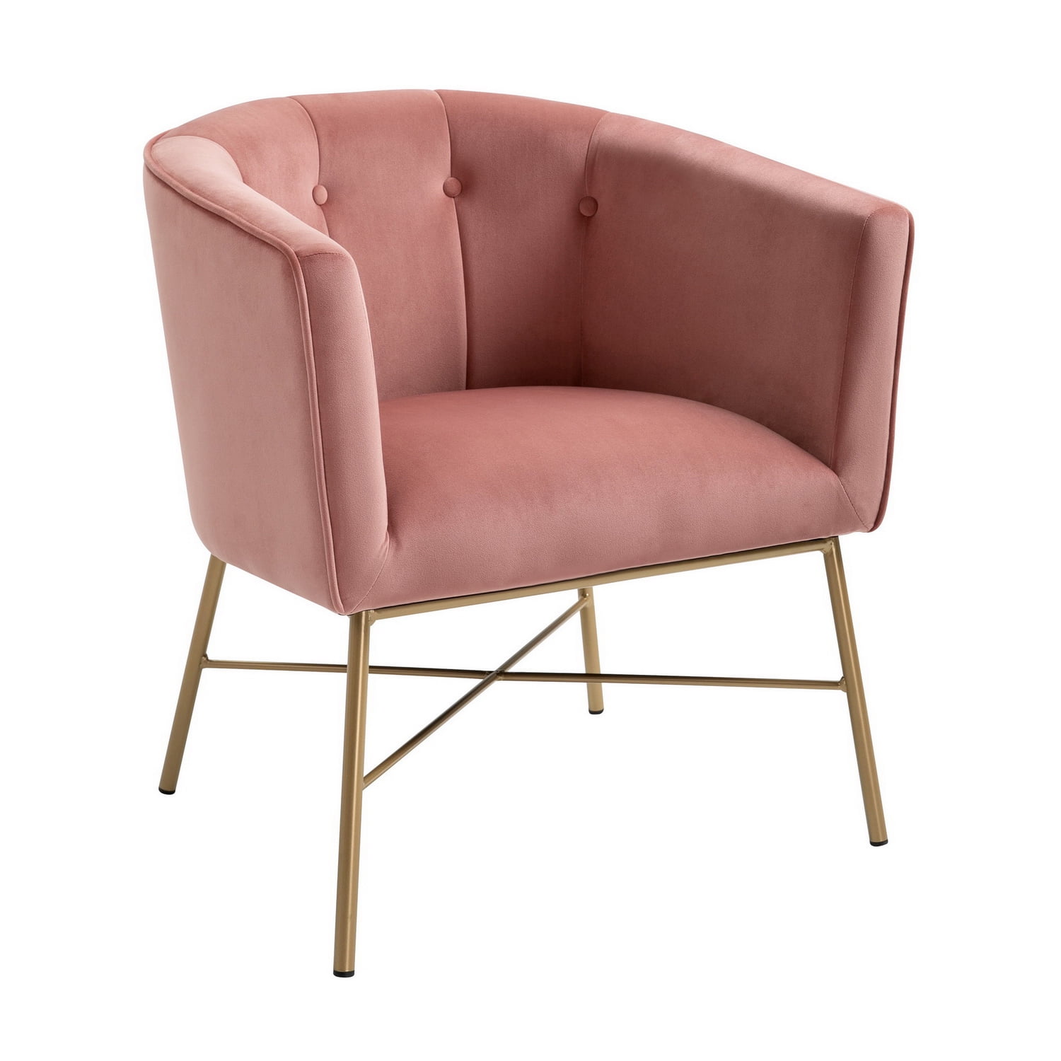 Novahûs - Poltrona Sitial Terciopelo Navona Rosa