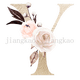 thumbnail image 1 of Personalised Name Initial Backpack with Pink Gold Letter Design Girls Kid Nursery Child Pre School Rucksack School Bag Backpack, 1 of 3