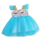 thumbnail image 4 of 18 Pulgadas American Doll Falda Gasa DIY Doll Dress Up Accesorio Azul Cielo, 4 of 5