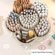 thumbnail image 4 of CADDY aiyawen giratorio 360° con 6 compartimentos beige, 4 of 5