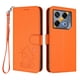 thumbnail image 1 of Funda Volteable tipo Billetera con Correa para Infinix GT 20 Pro 5G, Naranja, 1 of 6