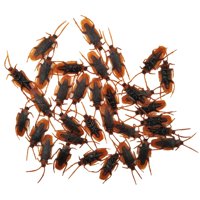 Bothyi - 100 Piezas De Cucarachas Falsas Juguetes Divertidos Pp Roach Para Halloween Navidad Vacaciones