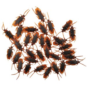 Bothyi - 100 Piezas De Cucarachas Falsas Juguetes Divertidos Pp Roach Para Halloween Navidad Vacaciones