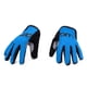 thumbnail image 1 of Guantes infantiles woom talla 7 azul, transpirables para ciclismo, 1 of 7