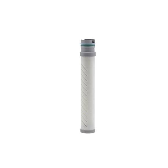Filtro de repuesto LifeStraw Go para botella de agua de 2 niveles, color blanco