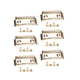 thumbnail image 2 of Clips De 6 Piezas Para Portapapeles Clips De Portapapeles De Perfil Bajo Para Suministros De Papelería, 2 of 5