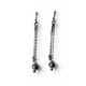 thumbnail image 3 of Aros de plata 925 colgantes sin piedra, 3 of 3