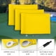 thumbnail image 3 of Bandera de Golf KINGTOP Lisa Amarilla Nylon 420D 20x15 cm Paquete de 3, 3 of 8