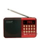 thumbnail image 1 of Radio portatil Reproductor de radio FM AM recargable USB, Micro SD, MP3., 1 of 5