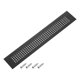 thumbnail image 1 of Uxcell 17.7 x 2" Cubierta de Ventilación de Aire para Puerta Rejilla Cubierta de Ventilación con Tornillo Negro, 1 of 7