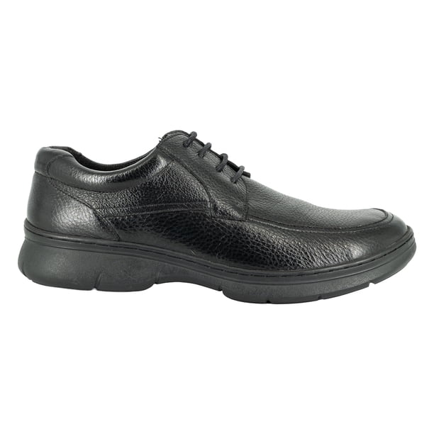 Zapato de Cuero Martin Negro London Adixt