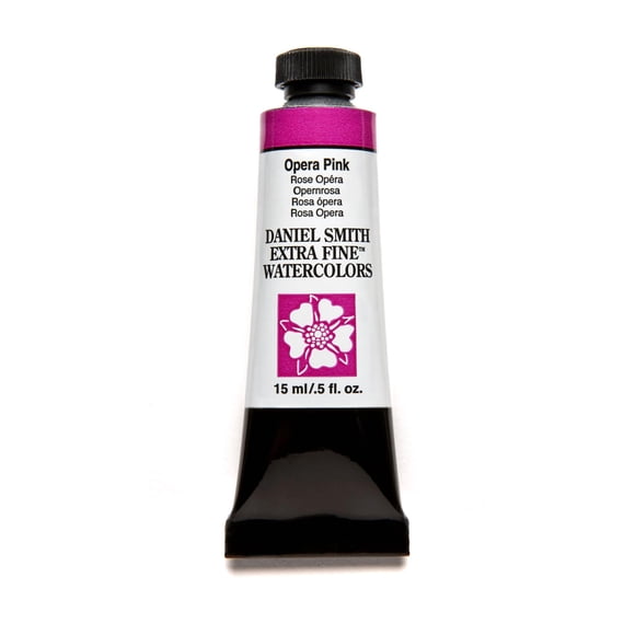 Pintura de acuarela Daniel Smith extra fina de 15 ml, color rosa ópera