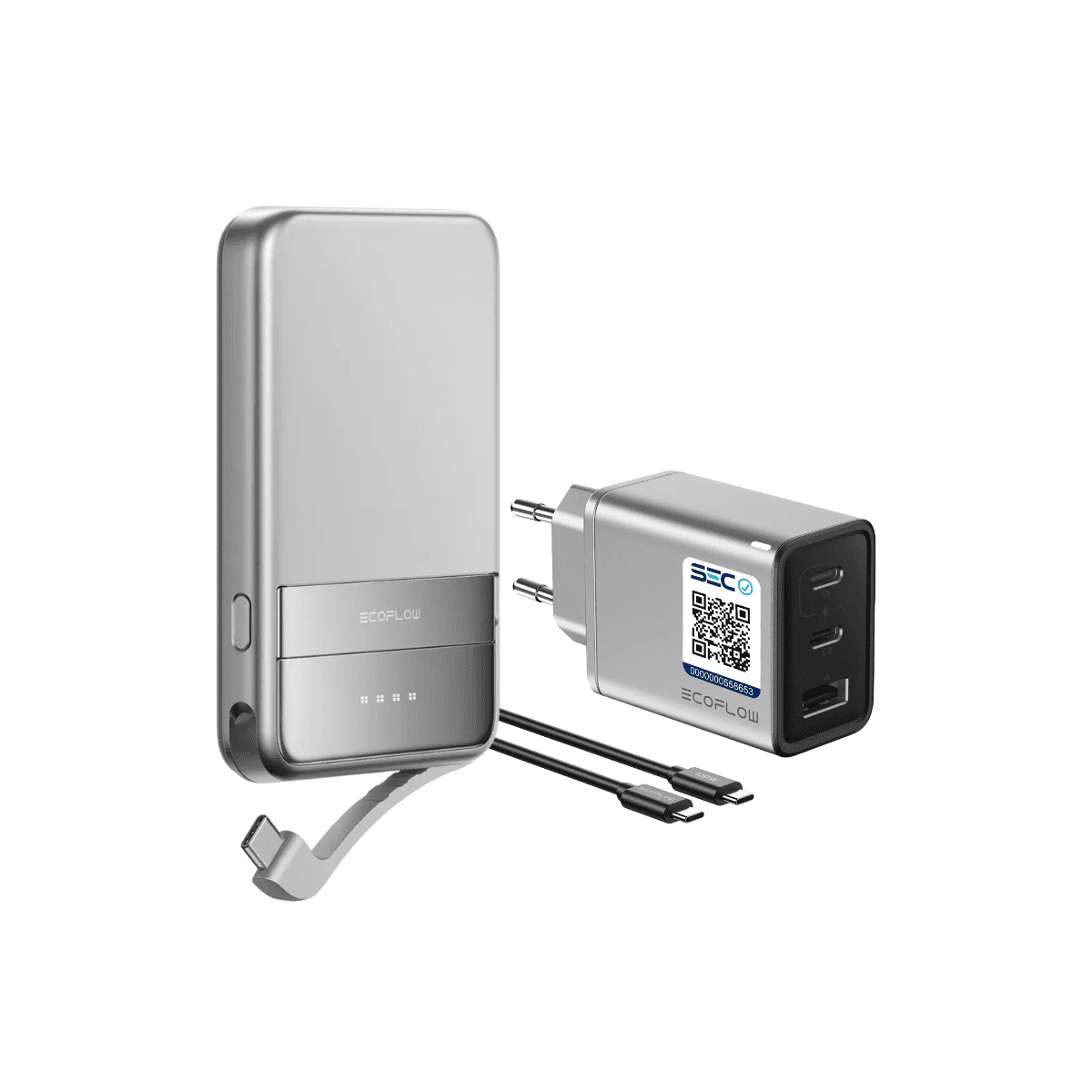 Ecoflow Power Bank 5000 + Cargador De 65w