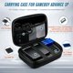 thumbnail image 2 of Estuche JinLunar para Game Boy Advance SP con 7 ranuras para cartuchos y soporte para cargador, 2 of 7