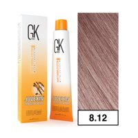 Gkhair - - Tintura Cream Color Permanente Vegana 100Ml + Oxidante - 8.12 Perla Rubio Claro