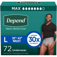 Ropa Interior Para Adultos Para Incontinencia Depend Fresh Protection Men