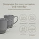 thumbnail image 2 of Juego de tazas de cerámica Over and Back, 473 ml, 4 piezas, 2 of 9