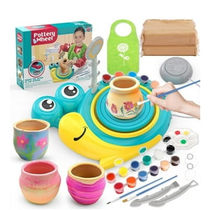 Genérico - Juego De Cerámica Para Niños Rueda Para Principiantes Celeste