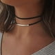 thumbnail image 2 of Gargantilla ajustable negra para mujeres y niñas, 2 of 6